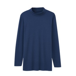 SKSW028  Men's autumn and winter pure cotton half high collar one piece men's warm top, close fitting and cold proof all cotton autumn clothes SKSW028  Men's autumn and winter pure cotton half high collar one piece men's warm top, close fitting and cold proof all cotton autumn clothes